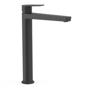 TRES PROJECT MONOMANDO LAVABO XL NEGRO MATE